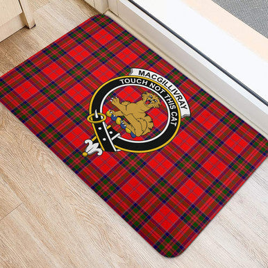 Scottish MacGillivray Clan Crest Tartan Door Mat Tartan Plaid 2