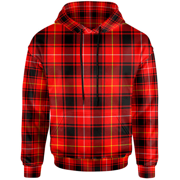 Scottish MacIver Modern Clan Tartan Hoodie Front Side Tartan Plaid