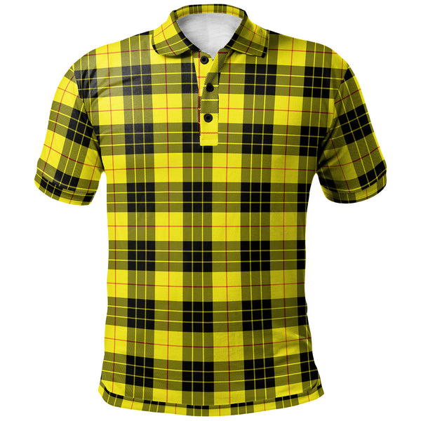 Scottish MacLeod of Lewis Modern Clan Tartan Polo Shirt Front Side Tartan Plaid