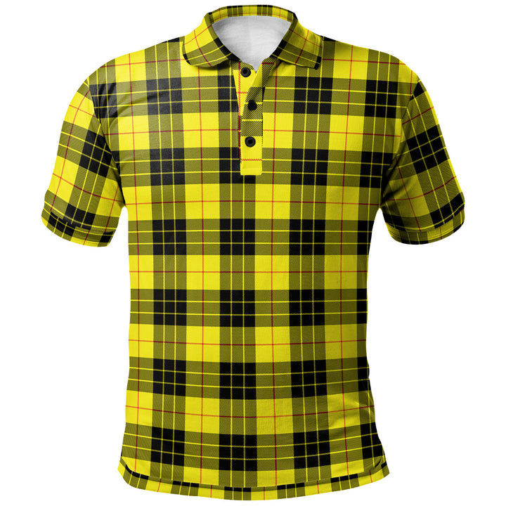 Scottish MacLeod of Lewis Modern Clan Tartan Polo Shirt Front Side Tartan Plaid