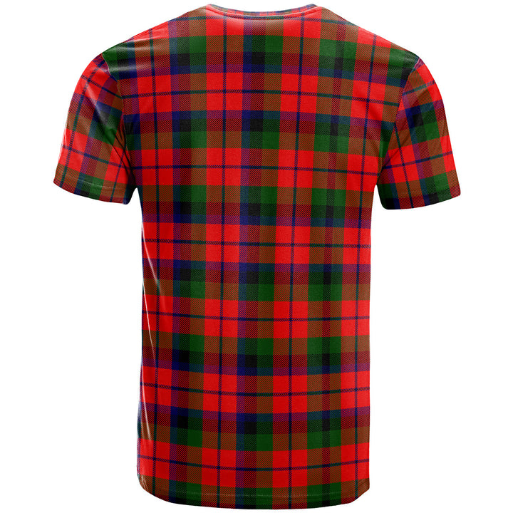 Scottish MacNaughton Modern Clan Tartan T-Shirt Back Side Tartan Plaid