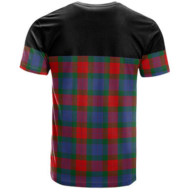 Scottish Mar Clan Tartan T-Shirt Horizontal Style Back Side Tartan Plaid