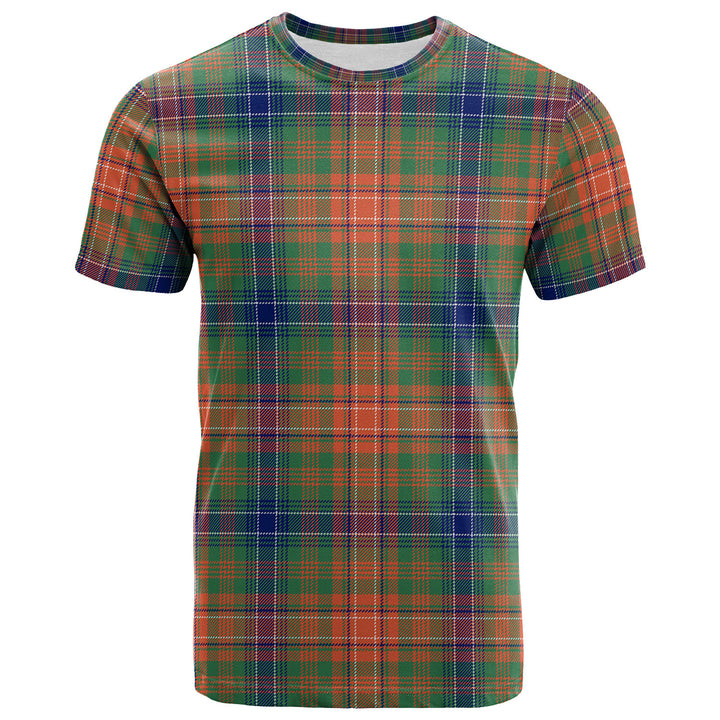 Scottish Wilson Ancient Clan Tartan T-Shirt Front Side Tartan Plaid