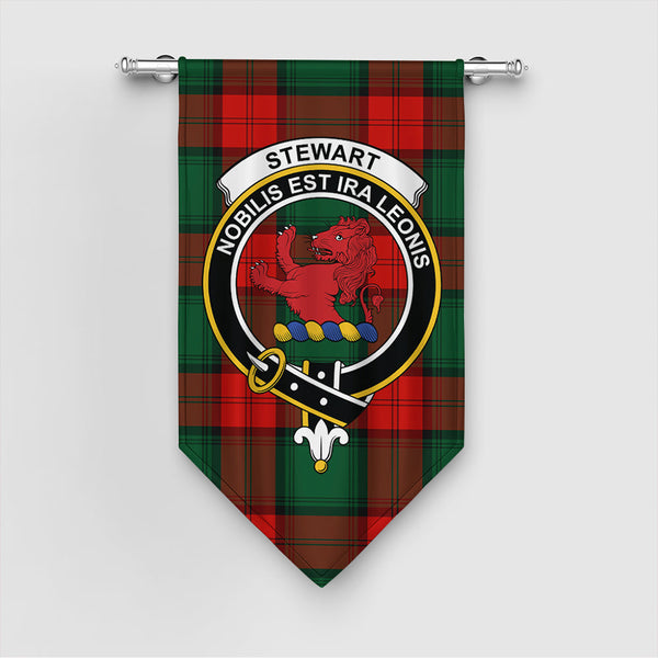 Scottish Stewart Atholl Modern Clan Tartan Gonfalon Tartan Plaid