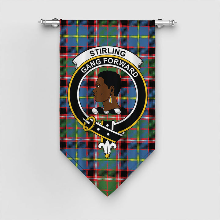 Scottish Stirling & Bannockburn District Clan Tartan Gonfalon Tartan Plaid