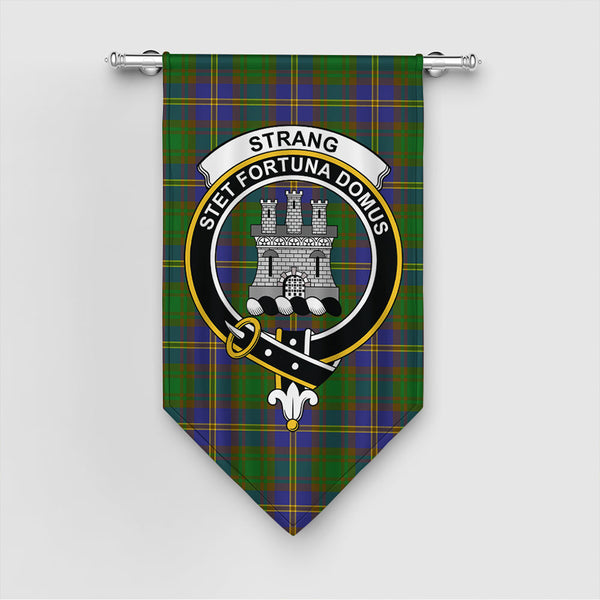Scottish Strange of Balkaskie Clan Tartan Gonfalon Tartan Plaid