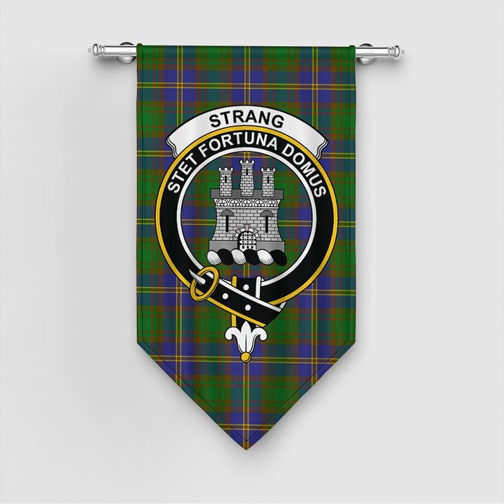 Scottish Strange of Balkaskie Clan Tartan Gonfalon Tartan Plaid
