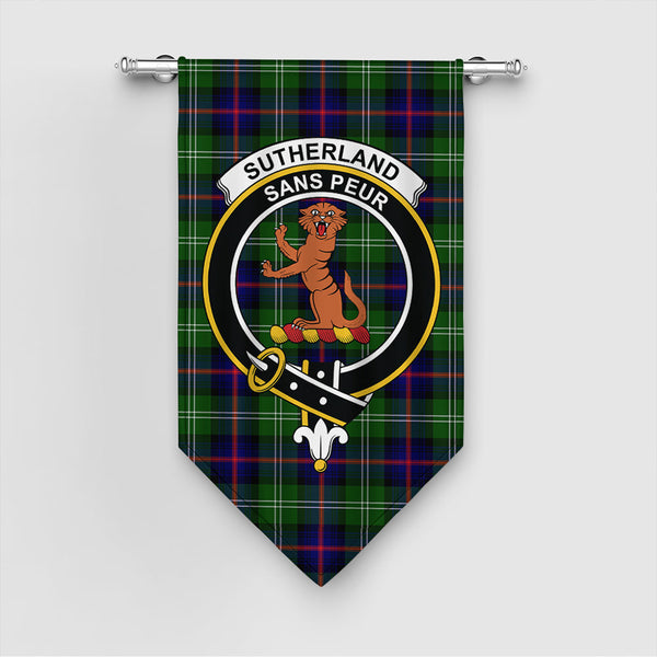 Scottish Sutherland Modern Clan Tartan Gonfalon Tartan Plaid