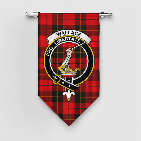 Scottish Wallace Weathered Clan Tartan Gonfalon Tartan Plaid