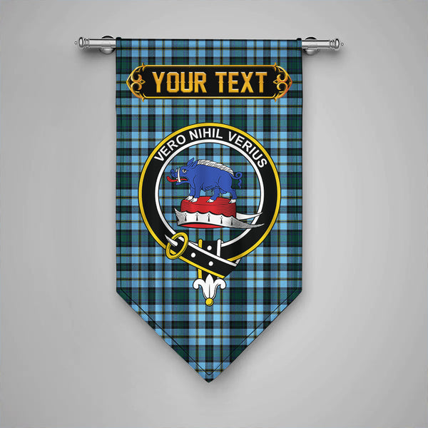 Scottish Weir Modern Clan Crest Tartan Gonfalon Custom Personalized Tartan Plaid