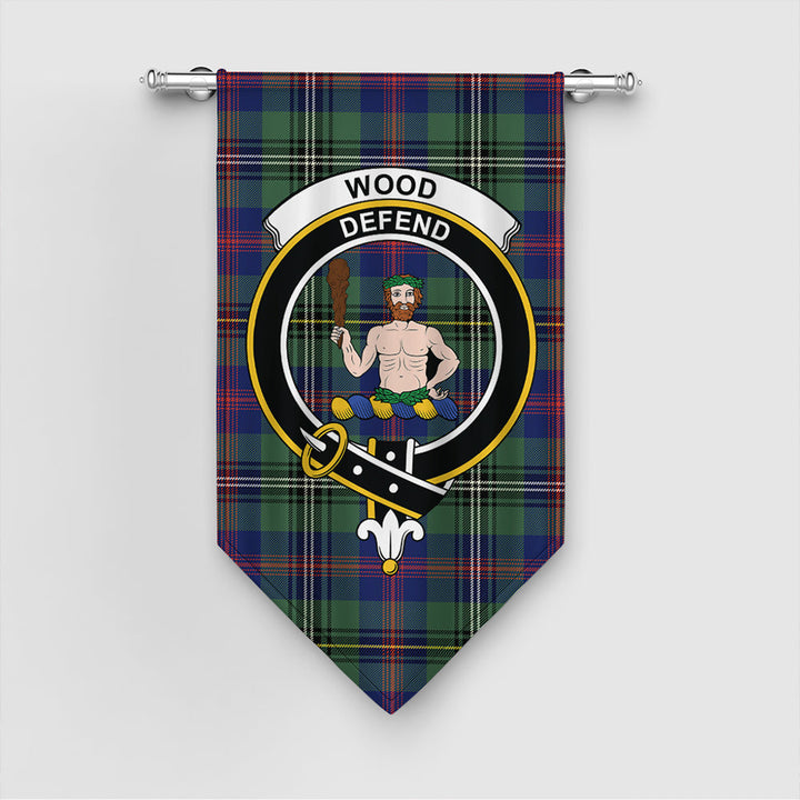 Scottish Wood Modern Clan Tartan Gonfalon Tartan Plaid