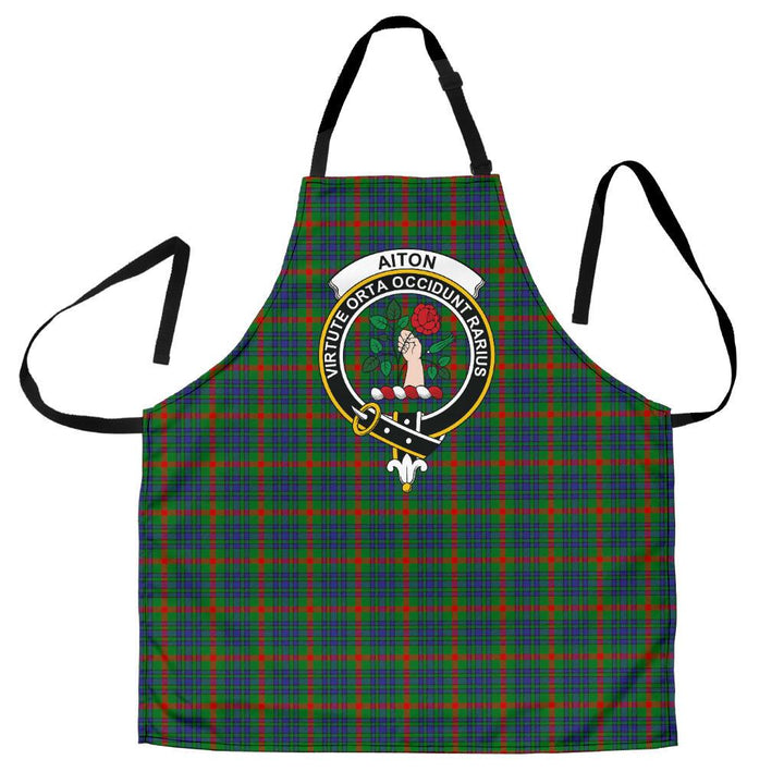 Scottish Aiton Clan Crest Tartan Apron Tartan Plaid 5