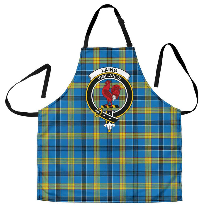 Scottish Laing Clan Crest Tartan Apron Tartan Plaid 5