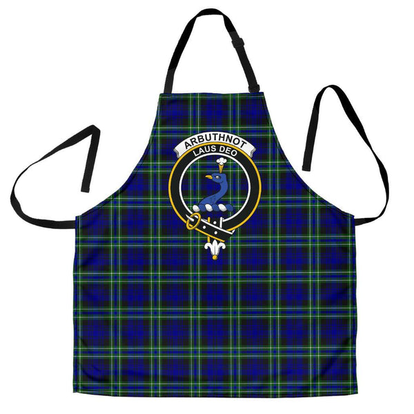 Scottish Arbuthnot Modern Clan Crest Tartan Apron Tartan Plaid 1