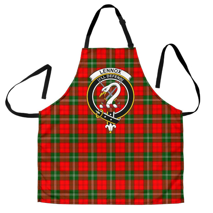 Scottish Lennox Modern Clan Crest Tartan Apron Tartan Plaid 5