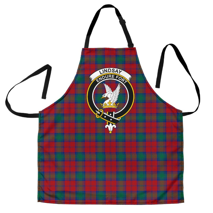 Scottish Lindsay Modern Clan Crest Tartan Apron Tartan Plaid 5
