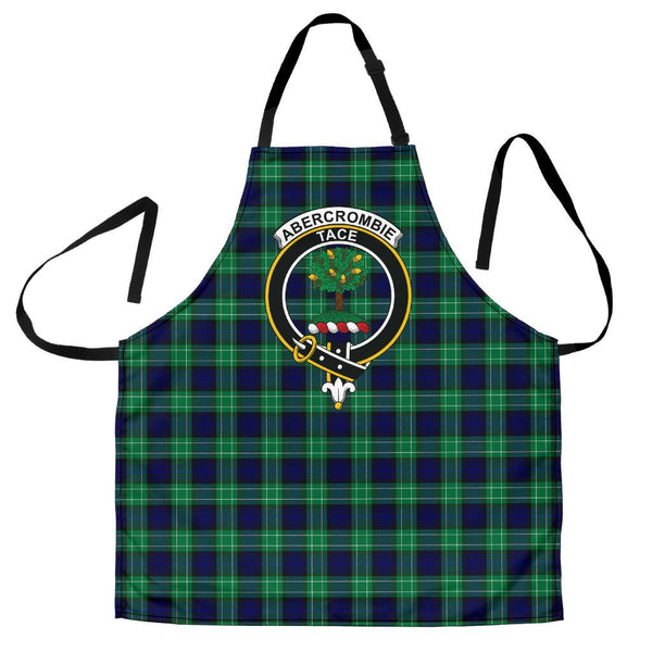 Scottish Abercrombie Clan Crest Tartan Apron Tartan Plaid 1