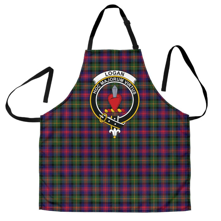 Scottish Logan Modern Clan Crest Tartan Apron Tartan Plaid 1