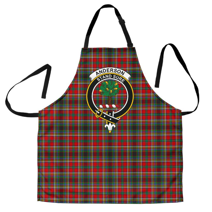 Scottish Anderson of Arbrake Clan Crest Tartan Apron Tartan Plaid 1