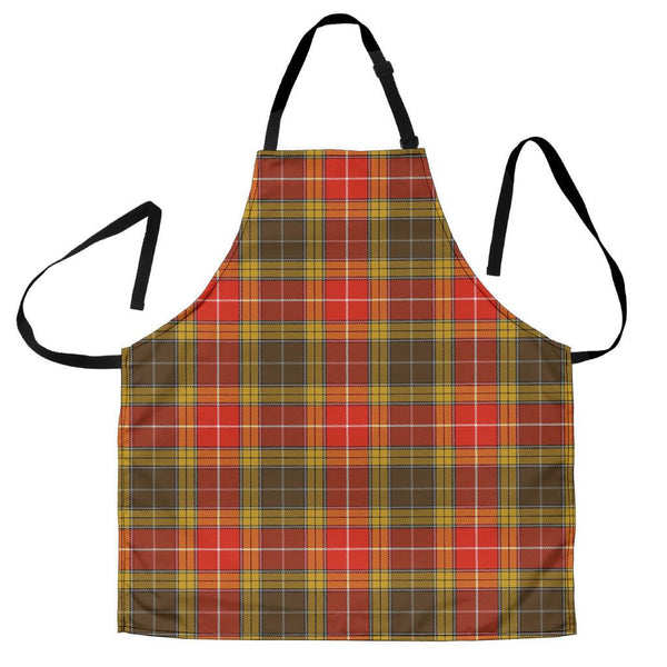 Scottish Buchanan Old Set Weathered Clan Tartan Apron Tartan Plaid 1