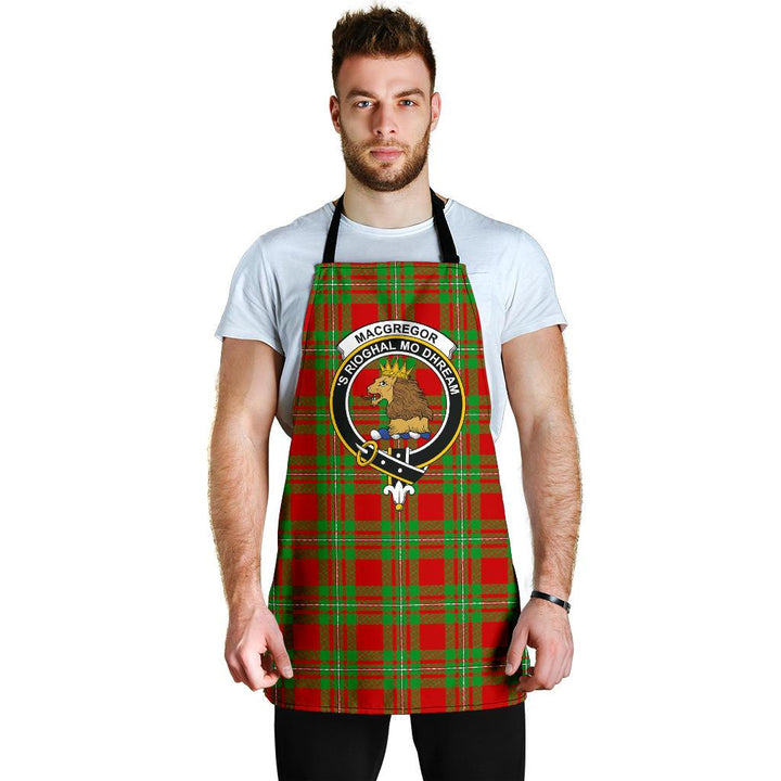 Scottish MacGregor Modern Clan Crest Tartan Apron Tartan Plaid 6
