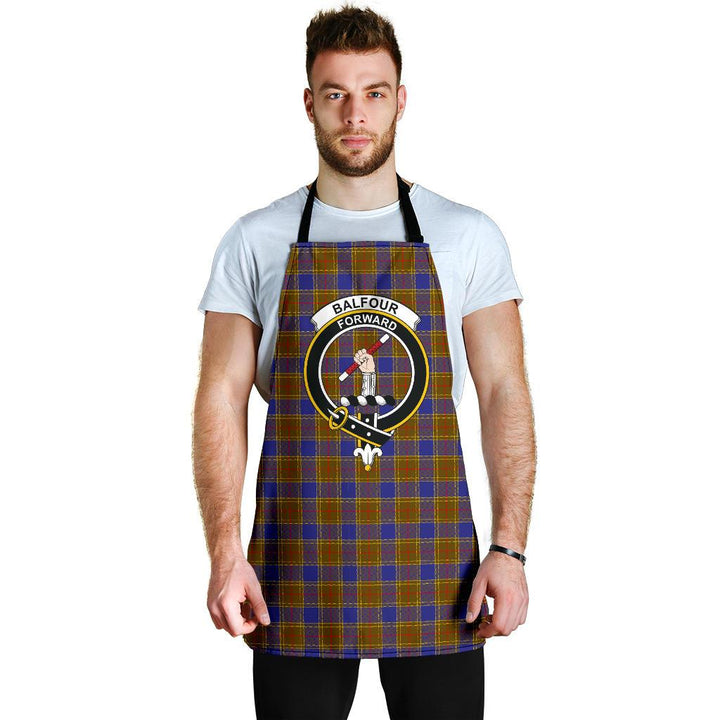 Scottish Balfour Modern Clan Crest Tartan Apron Tartan Plaid 6