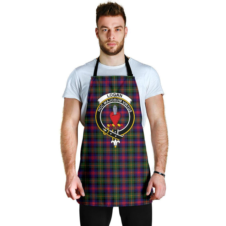 Scottish Logan Modern Clan Crest Tartan Apron Tartan Plaid 6