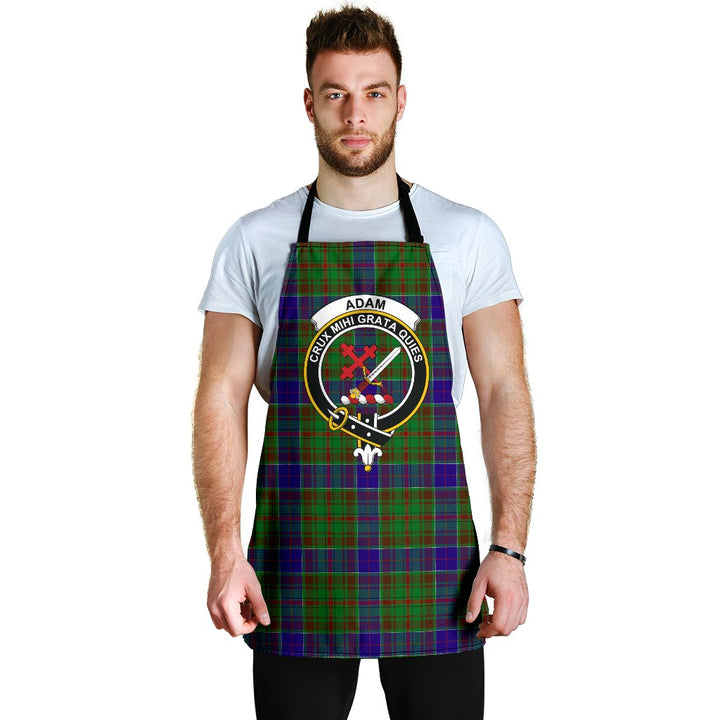 Scottish Adam Clan Crest Tartan Apron Tartan Plaid 6