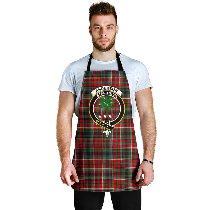 Scottish Anderson of Arbrake Clan Crest Tartan Apron Tartan Plaid 6