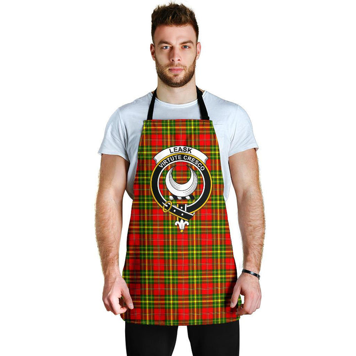Scottish Leask Clan Crest Tartan Apron Tartan Plaid 6