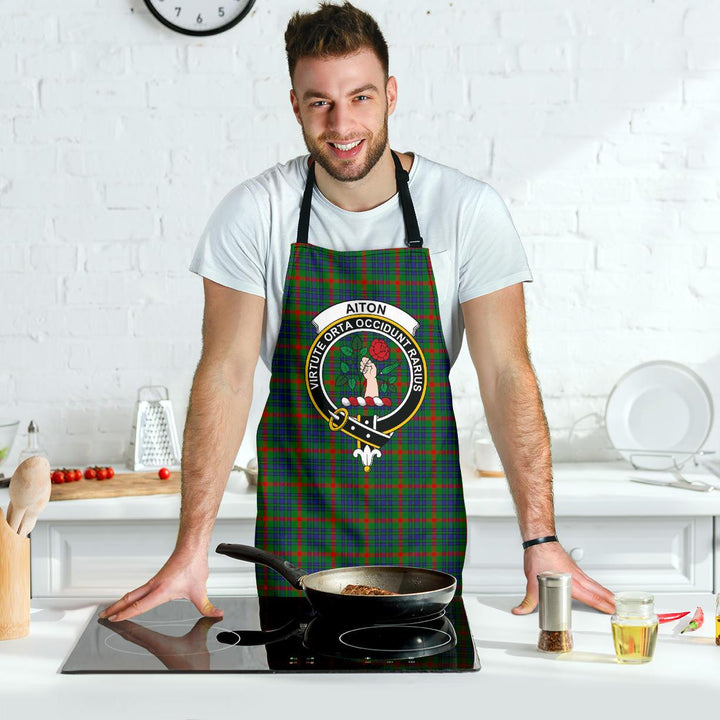 Scottish Aiton Clan Crest Tartan Apron Tartan Plaid 7