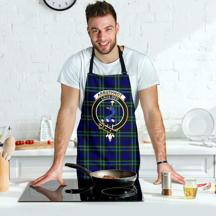 Scottish Arbuthnot Modern Clan Crest Tartan Apron Tartan Plaid 7