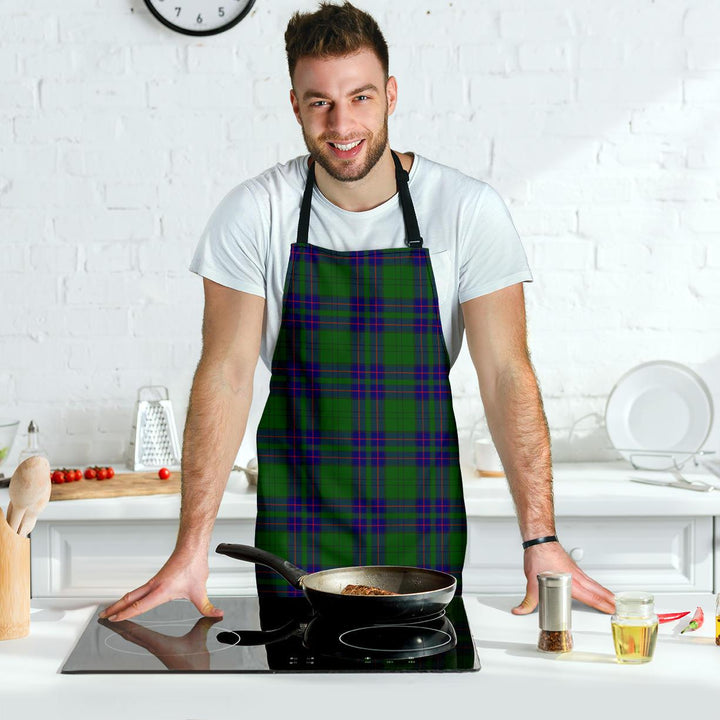 Scottish Lockhart Modern Clan Tartan Apron Tartan Plaid 7