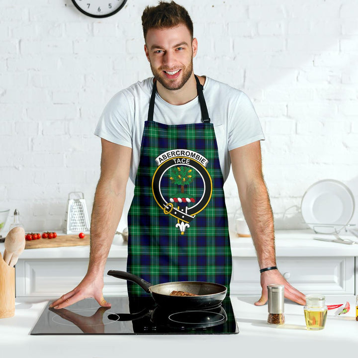 Scottish Abercrombie Clan Crest Tartan Apron Tartan Plaid 7
