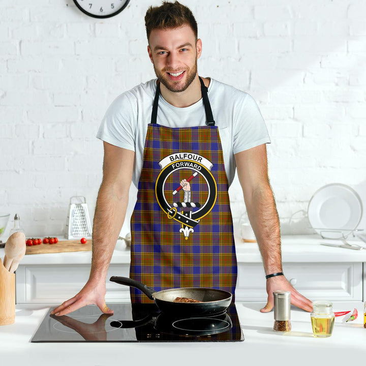 Scottish Balfour Modern Clan Crest Tartan Apron Tartan Plaid 7