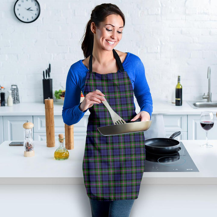 Scottish Baird Modern Clan Tartan Apron Tartan Plaid 2