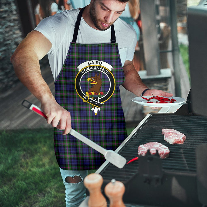 Scottish Baird Modern Clan Crest Tartan Apron Tartan Plaid 8