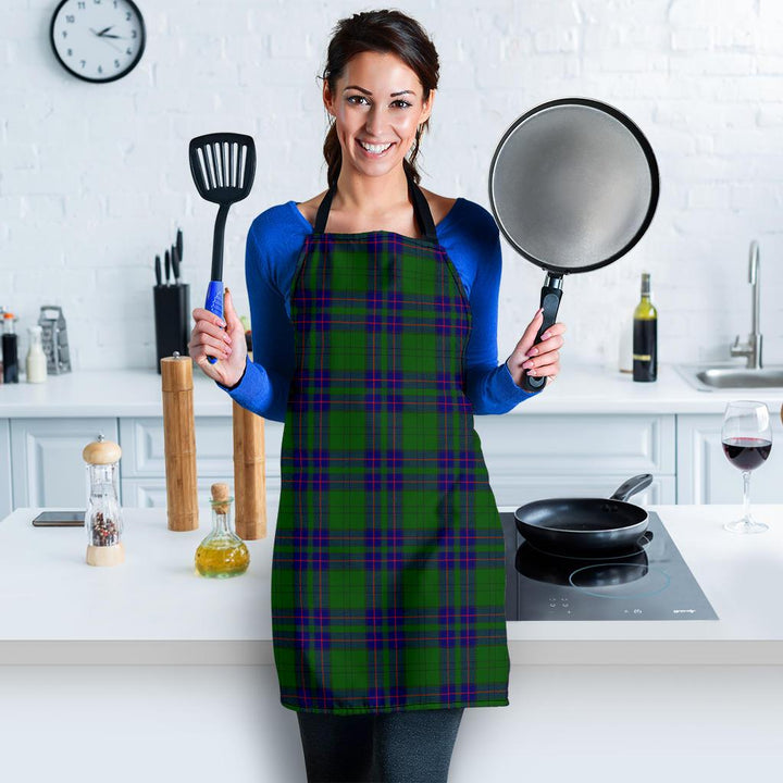 Scottish Lockhart Modern Clan Tartan Apron Tartan Plaid 3