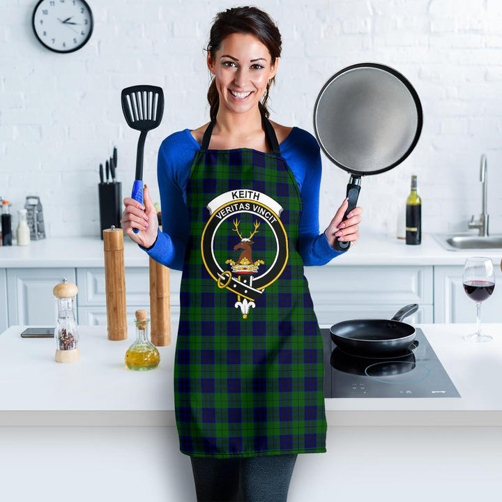 Scottish Keith Modern Clan Crest Tartan Apron Tartan Plaid 3