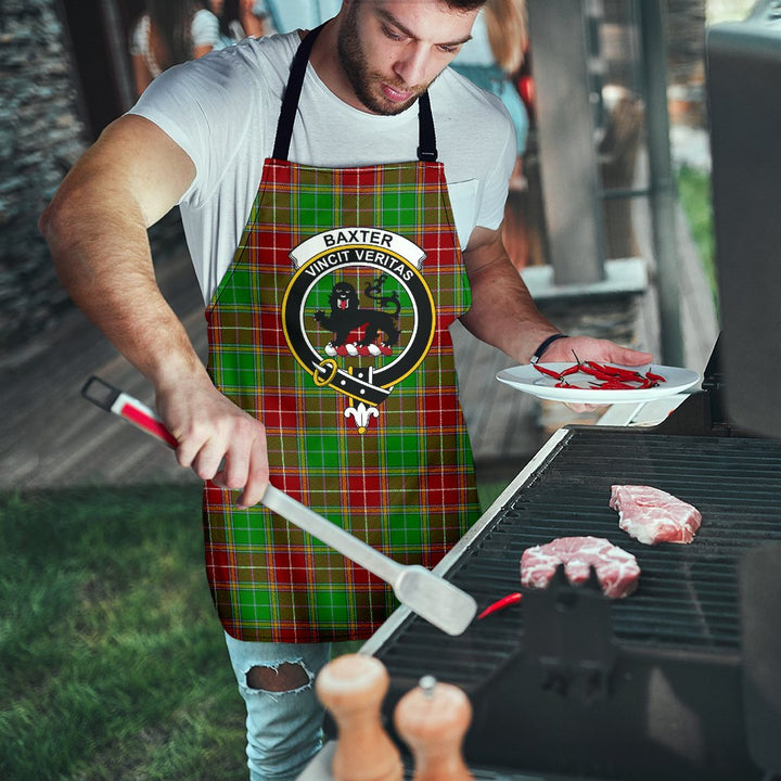 Scottish Baxter Modern Clan Crest Tartan Apron Tartan Plaid 8