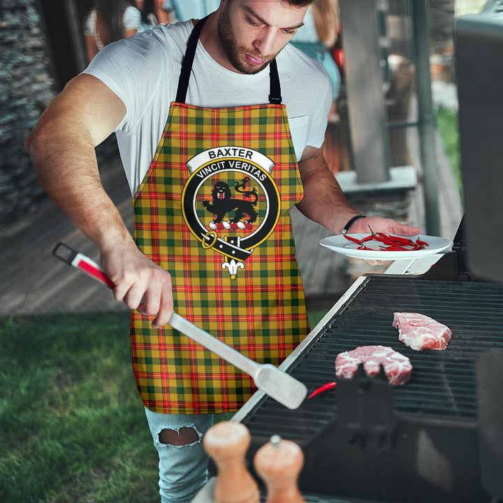 Scottish Baxter Clan Crest Tartan Apron Tartan Plaid 8