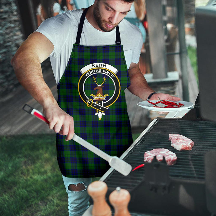 Scottish Keith Modern Clan Crest Tartan Apron Tartan Plaid 8
