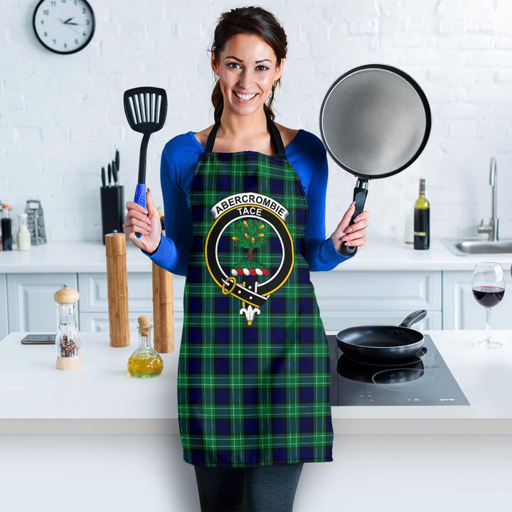Scottish Abercrombie Clan Crest Tartan Apron Tartan Plaid 3