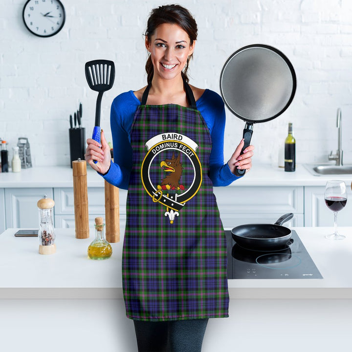 Scottish Baird Modern Clan Crest Tartan Apron Tartan Plaid 3