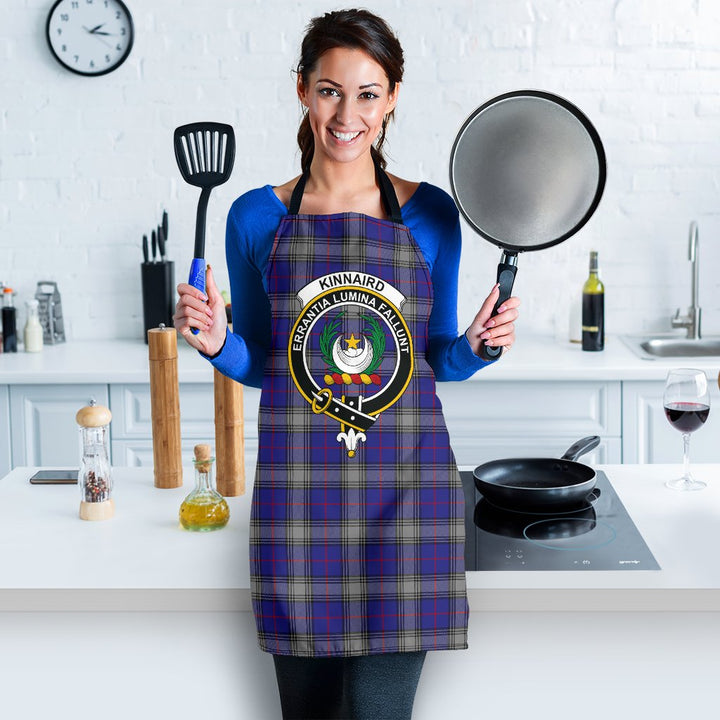 Scottish Kinnaird Clan Crest Tartan Apron Tartan Plaid 3