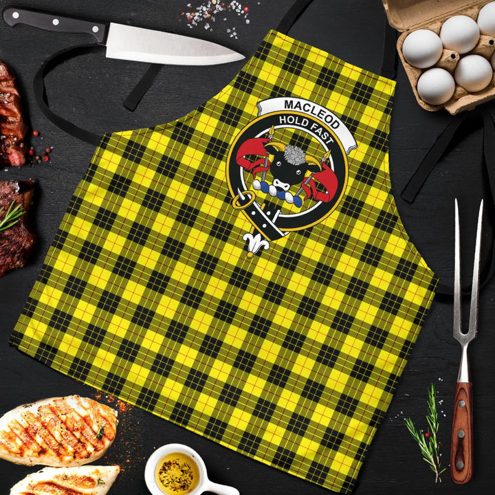 Scottish MacLeod of Lewis Modern Clan Crest Tartan Apron Tartan Plaid 9