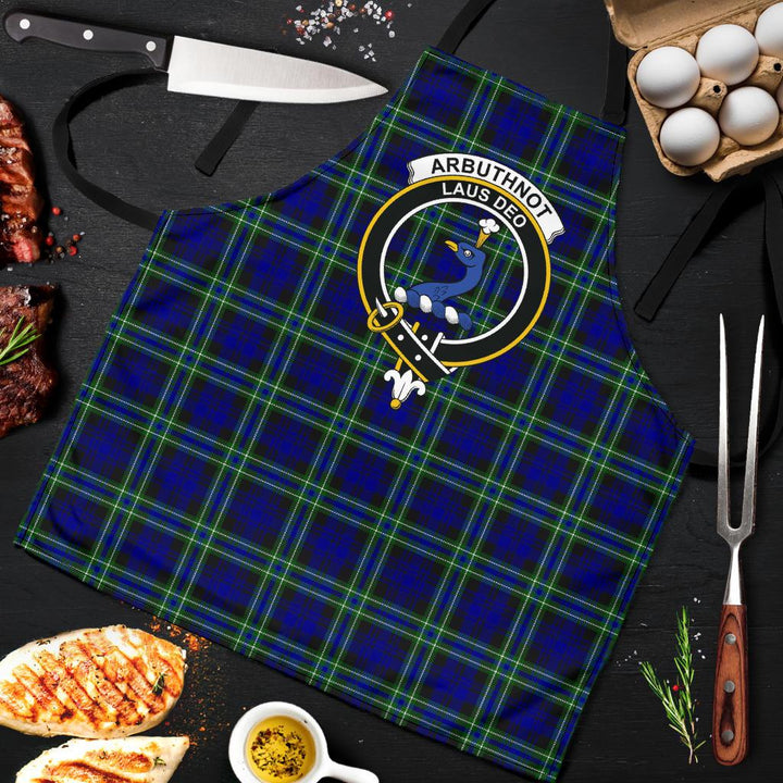 Scottish Arbuthnot Modern Clan Crest Tartan Apron Tartan Plaid 9