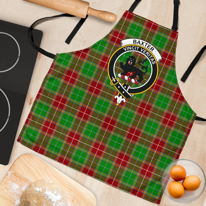 Scottish Baxter Modern Clan Crest Tartan Apron Tartan Plaid 4