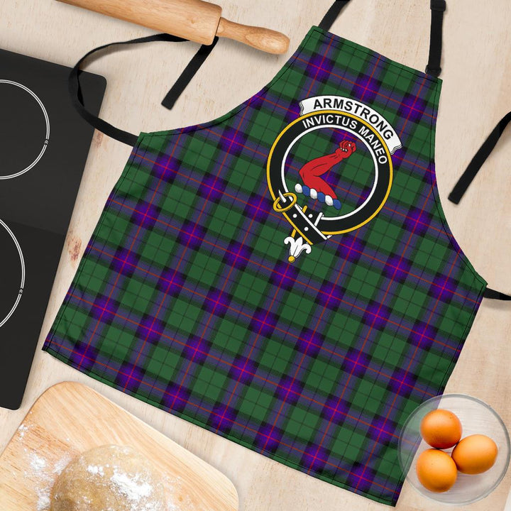 Scottish Armstrong Modern Clan Crest Tartan Apron Tartan Plaid 4