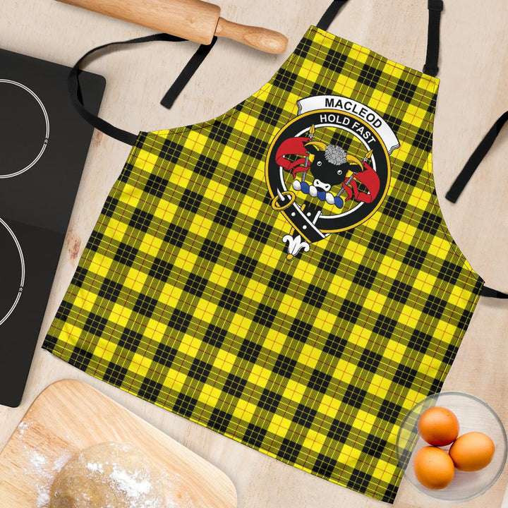 Scottish MacLeod of Lewis Modern Clan Crest Tartan Apron Tartan Plaid 4